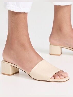 Stuart Weitzman Cayman Block Slides